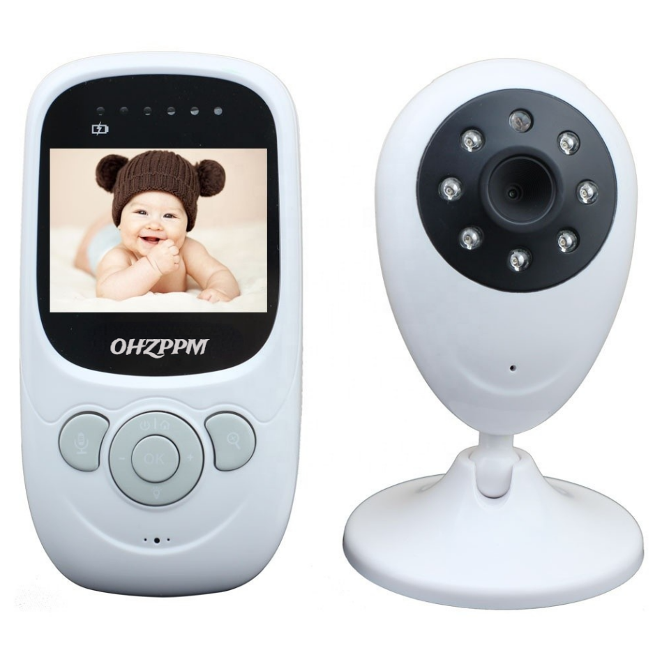 OHZPPM Baby Cry Alarm Hidden Microphone Night Vision Babymonitor With Camera and Audio