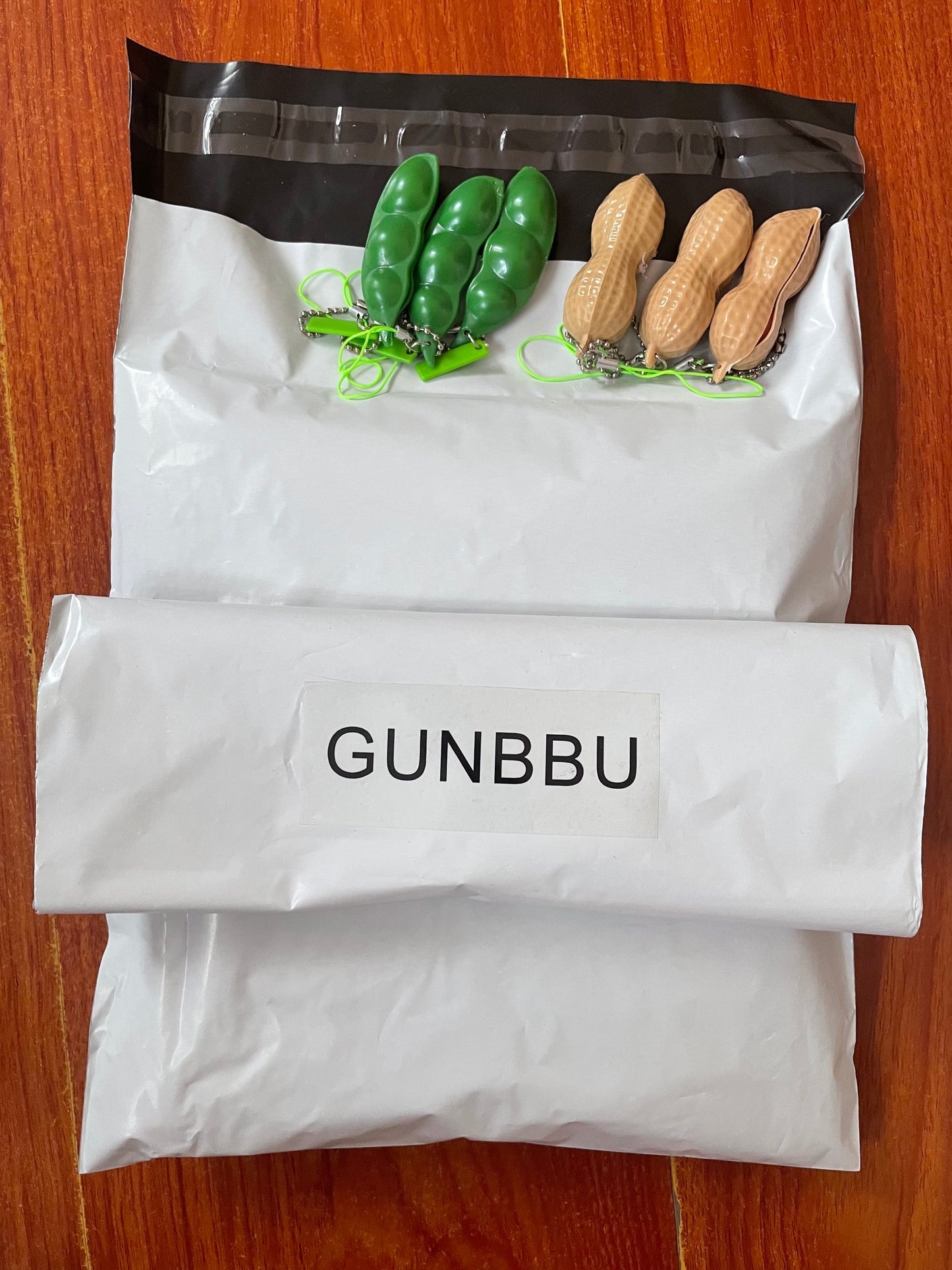 GUNBBU Infinite Squeeze Peanut Toy Decompression Squeeze Stress Adult Fidget Toys