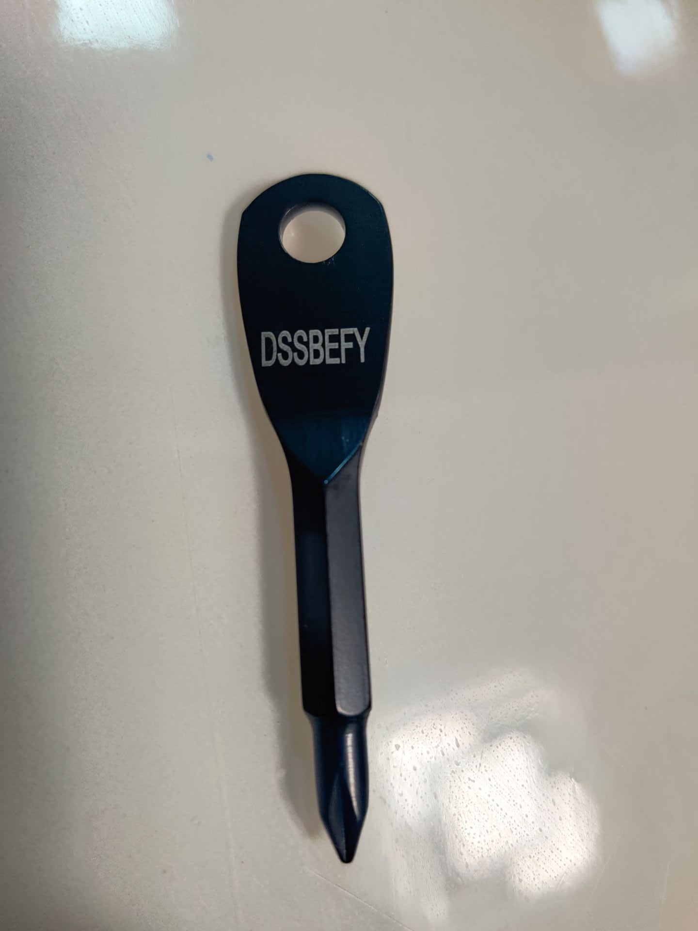 DSSBEFY Portable Mini Screwdriver Stainless Pocket Cross Key Screwdriver