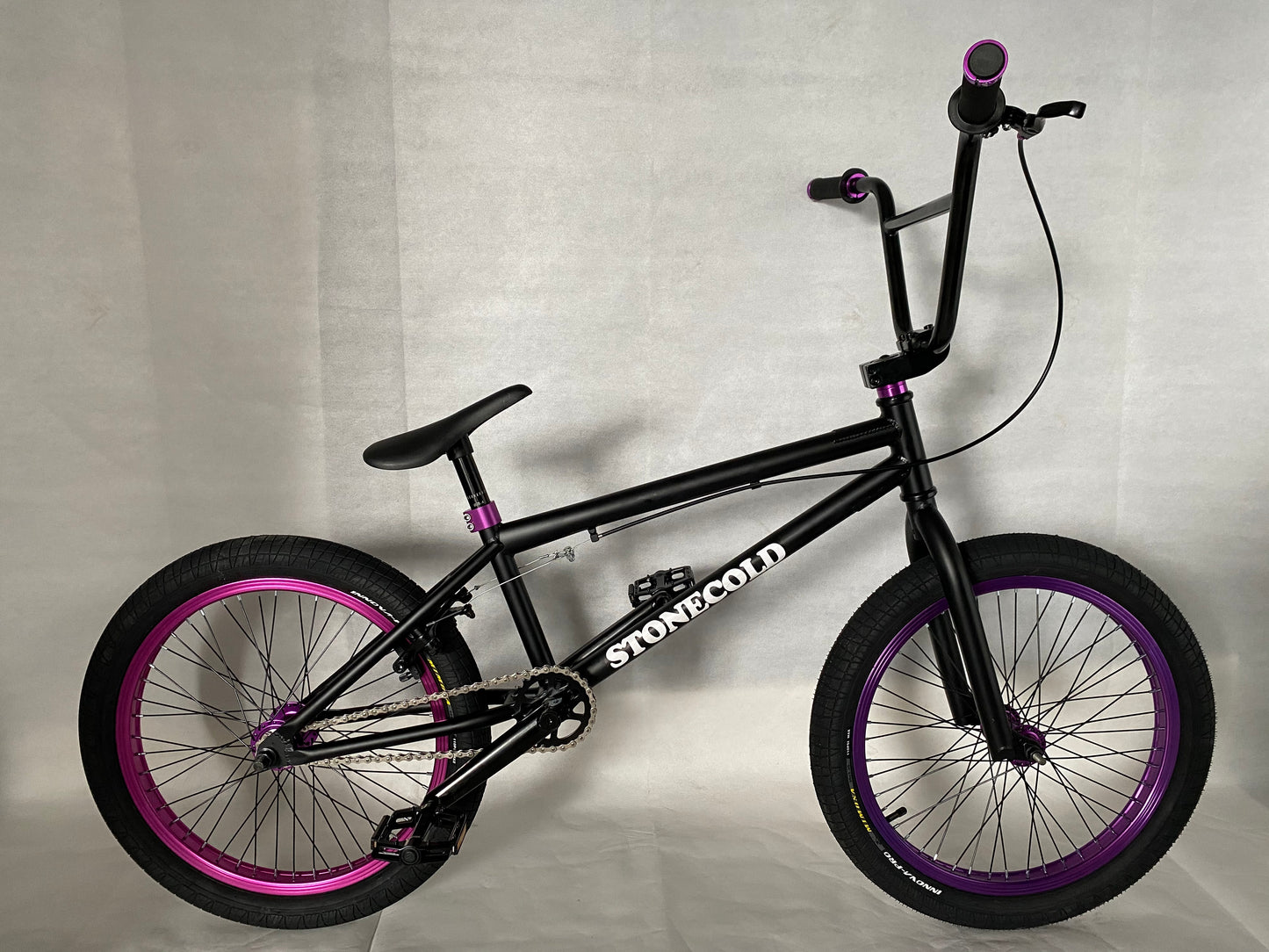 STONECOLD 20 Inch Street Aluminum Alloy Frame Freestyle Sidewalk BMX Bike