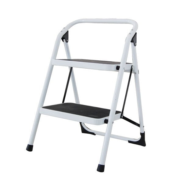 SINMEIRUN Good Quality 2 step metal folding ladder safety household stepladder