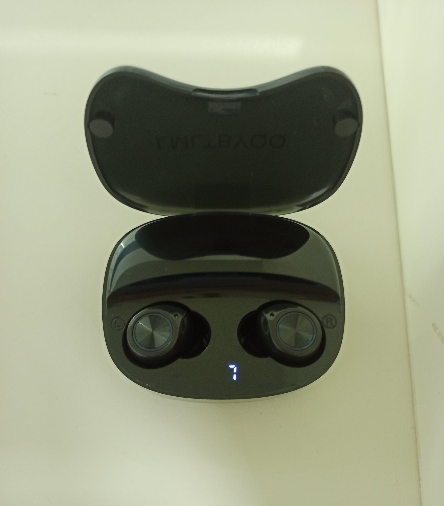 LMLTBYQQ Wireless Earbuds Bluetooth in-Ear Headphones with Microphone, Noise Cancelling Earphones Charging Case with Digital Power Display