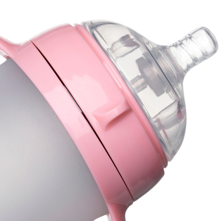 JUJH&CC Natural Feel Safety Infant Luxury Silicone Anti Colic Feeding Baby Bottles In Bulk