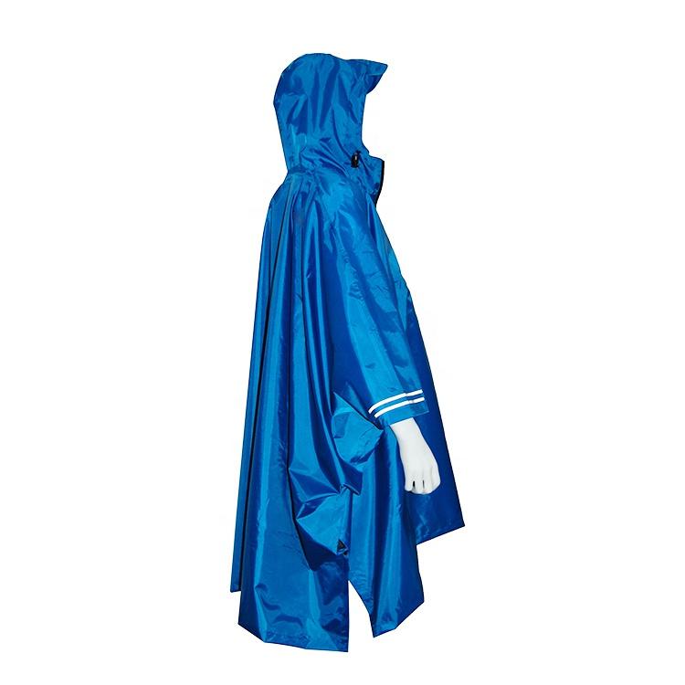HKXRI Custom Polyester Waterproof Rain Wear Jacket for Men Women Adults