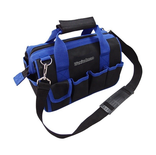 Wuxiudmao 12 Inch Multi-pockets Portable Storage Tool Bag Heavy Duty Toolbag