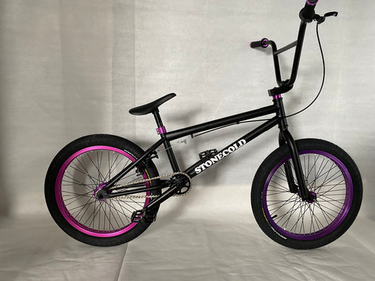 STONECOLD 20 Inch Street Aluminum Alloy Frame Freestyle Sidewalk BMX Bike