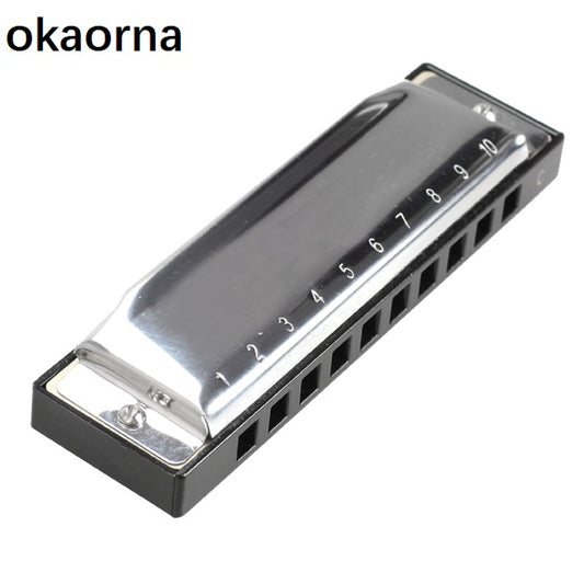 okaorna Harmonica C Key Mouth Organ Children Gift Toys for Blues Rock Jazz Folk Harmonicas