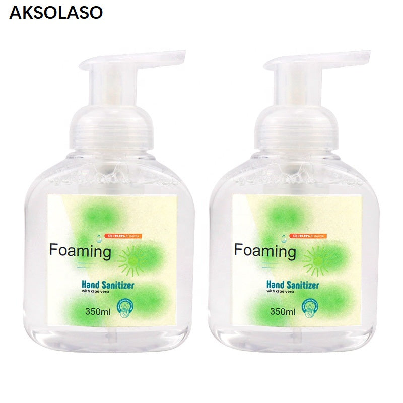 AKSOLASO Hotel Home Disinfecting handwash  Foaming Bubble Hand Soap Wash Liquid