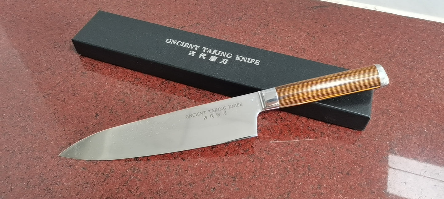 GNCIENT TAKING KNIFE古代唐刀 Household Stainless Steel Sharp Kitchen Knives Meat Cleavers Chef's Knife