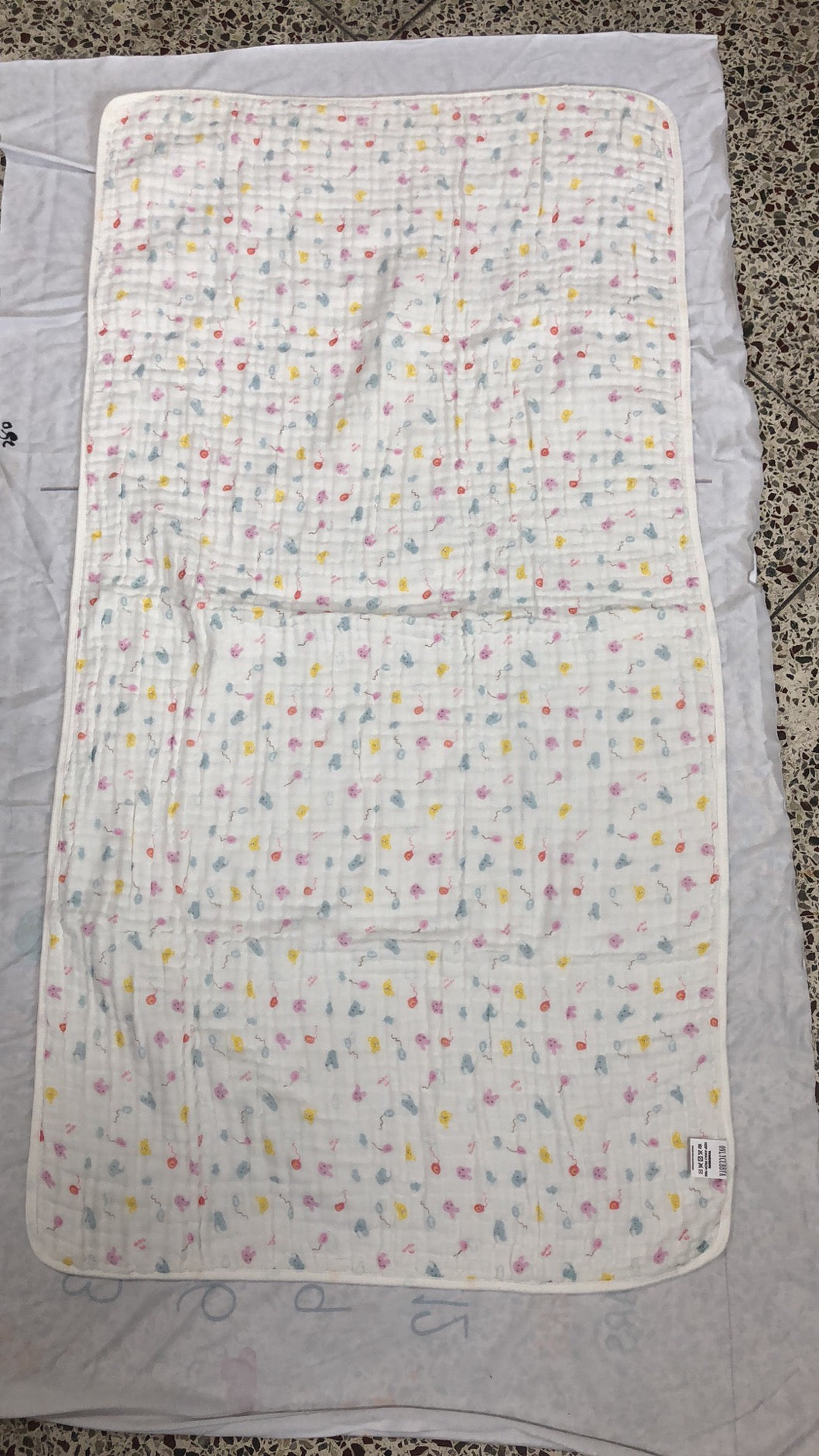 ONLYCUBBYA 3 Pack Breathable soft comfortable 100% cotton muslin baby swaddle blanket
