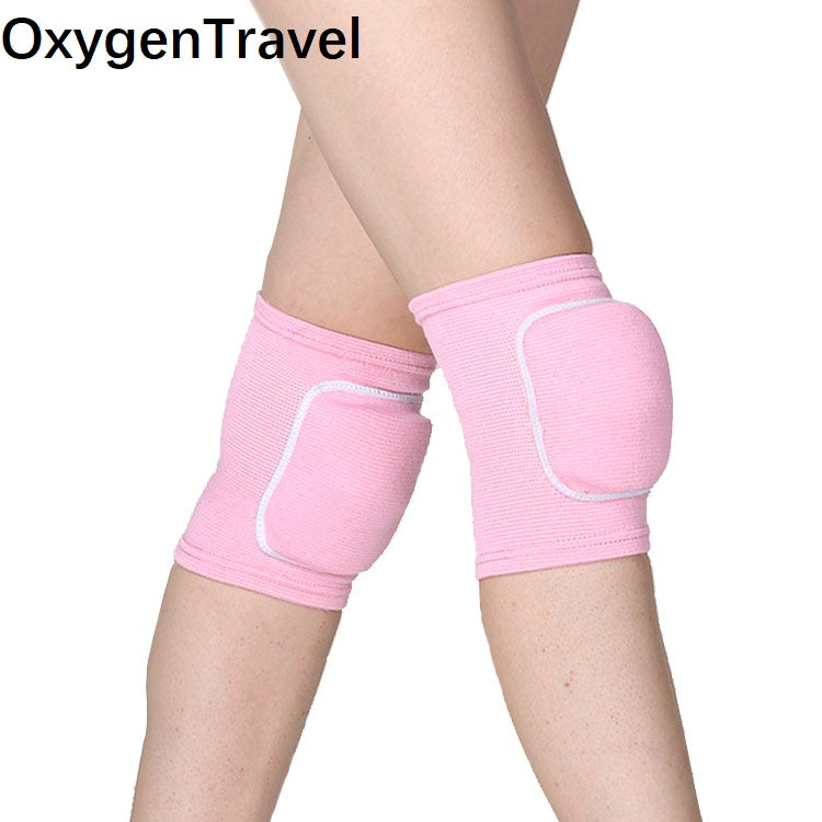OxygenTravel Adult Knee Protector Sleeve Support Pole Dance Yoga Cycling Gym Workout Exercise Skating Knee Brace Guards for Athletic Use
