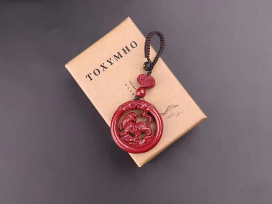 TOXYMHO Original Design Hand Made Resin Crafts Orgone Energy Pendant Animal Totem