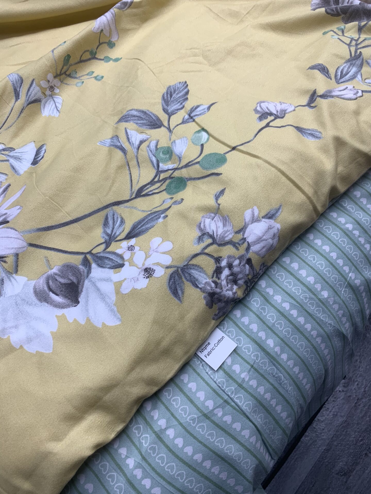 NTQME Soft Washable Retro Style Bedding Set Flower Printed Quilt Cover Dduvet Cover Queen Size