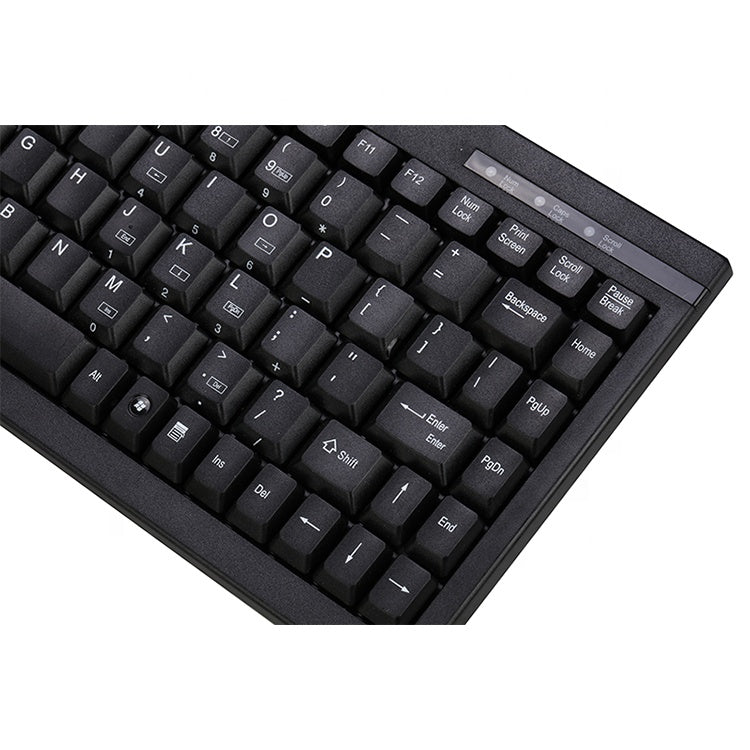 OHZPPM Computer Accessories Mini 88 Keys Slim Compact Usb Wired Computer Keyboard