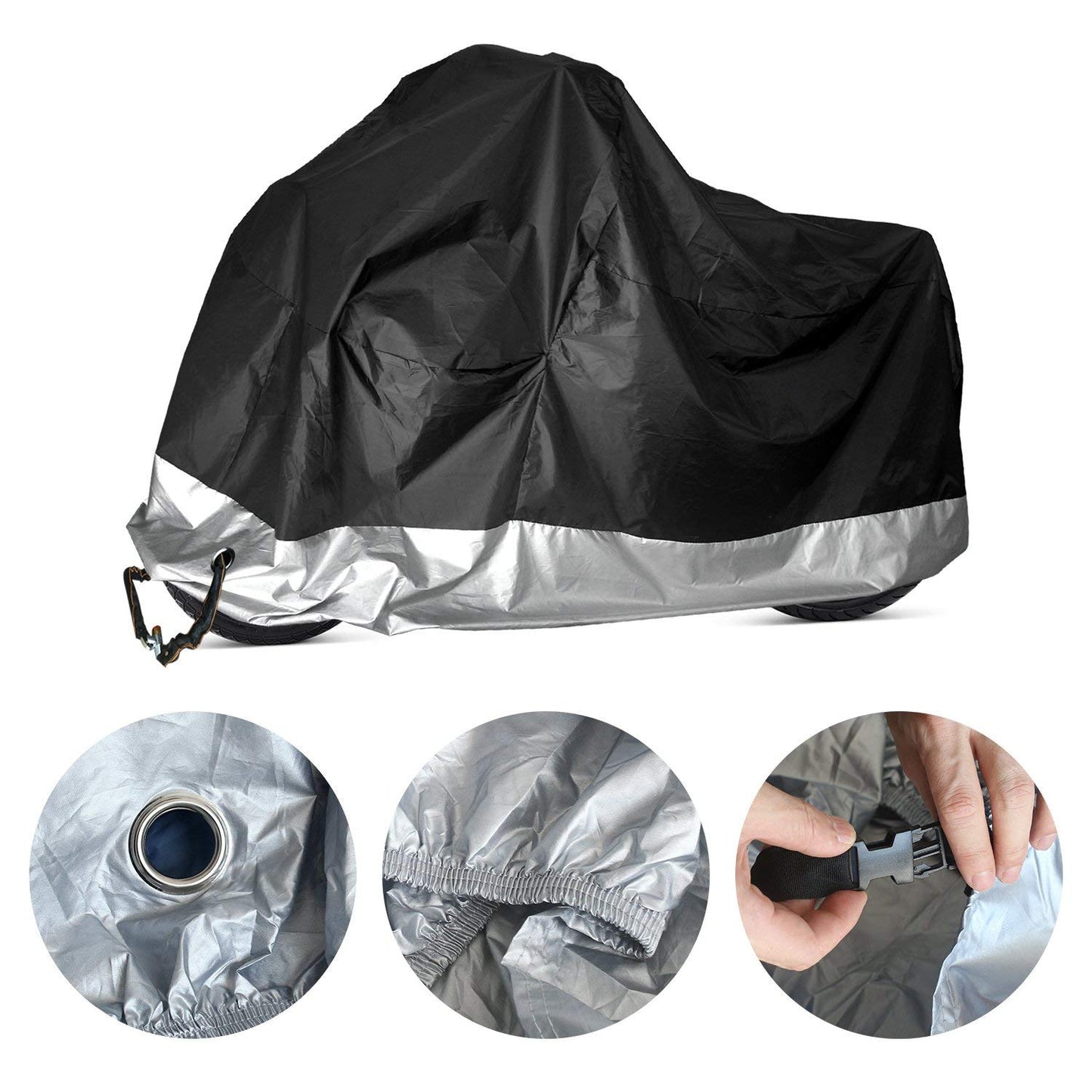 TengXiangChi Dustproof UV Protective Breathable Cover Motorbike Motorcycle Cover Waterproof