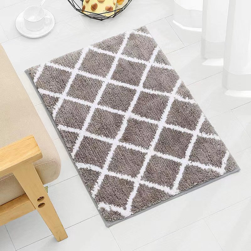 YUFANUHO dust non-slip instant dry super absorbent household bedroom bathroom carpet floor mat