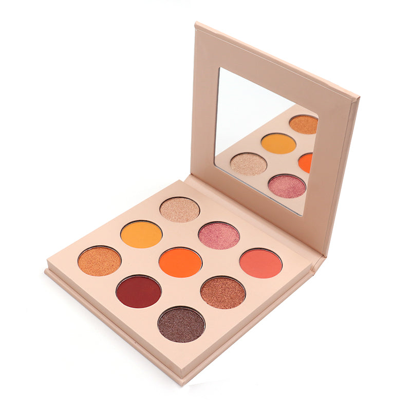 SYYUHOP Eye Shadow 9 Colors Eyeshadow Compact Makeup Palette Cosmetics