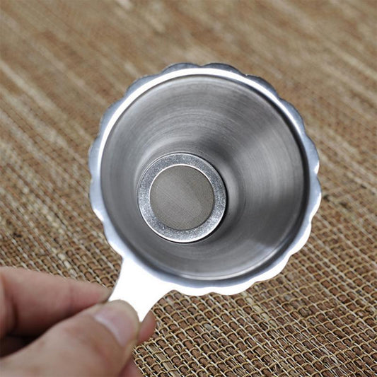 Reusable Stainless Steel Mesh Tea Infuser Teas Strainer Double-layer Fine Mesh Durable Useful Tea Filter Kitchen Accessories