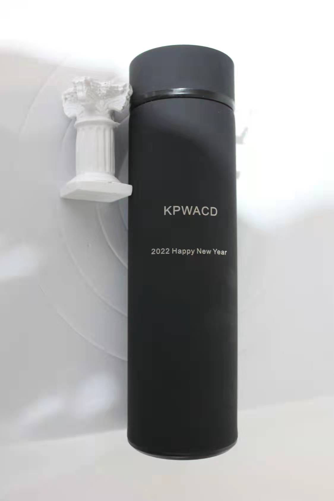 KPWACD Stainless Steel Insulated Hot Water Portable Practical Leak Proof Water Bottle